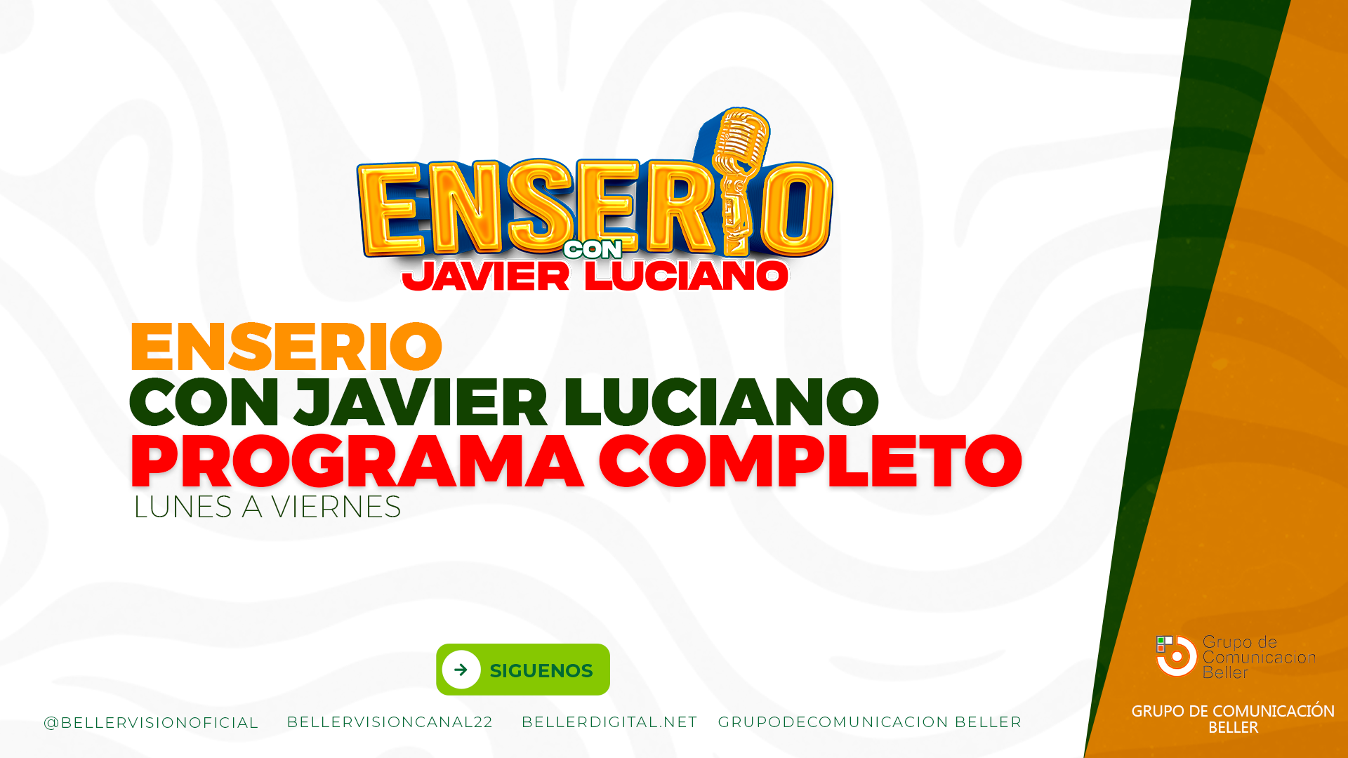 Enserio con Javier Luciano